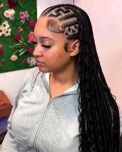 Freestyle Fulani Braids