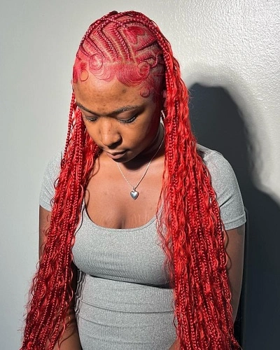 Freestyle Fulani Braids