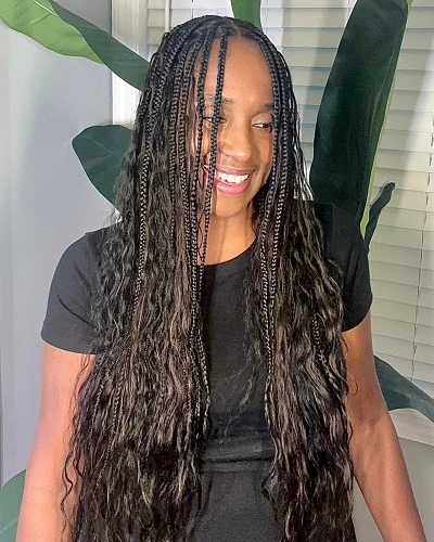 Knotless Box Braids Women