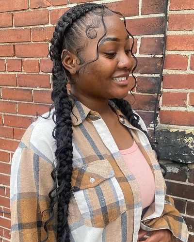 2 Butterfly Braids