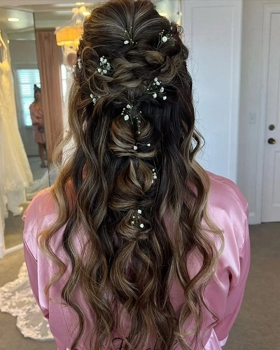 Boho Bubble Braids