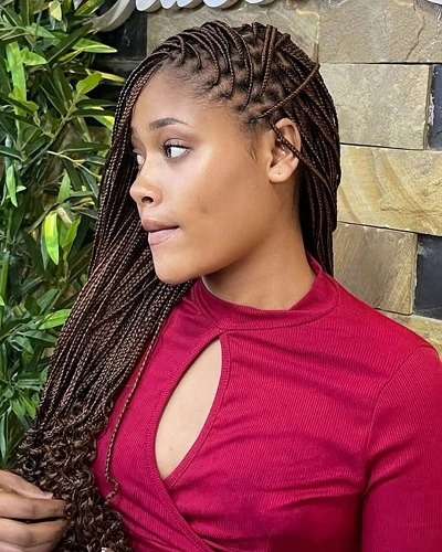 Box Braids for Black Women
