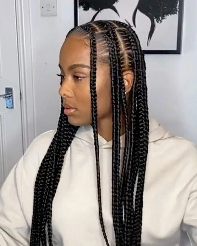 Box Braids for Black Women