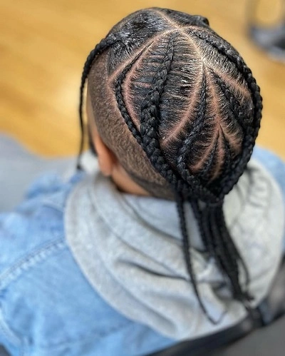 Braided Mohawk for Men