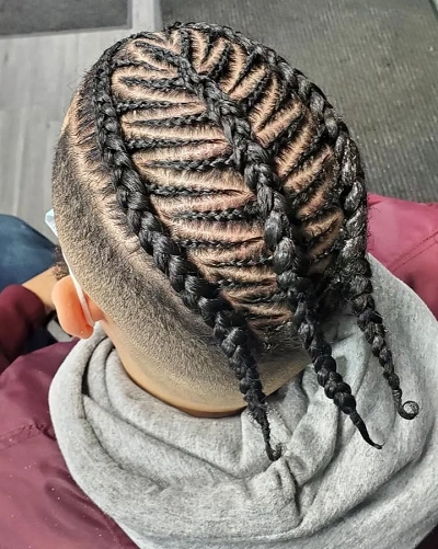 Braided Mohawk for Men