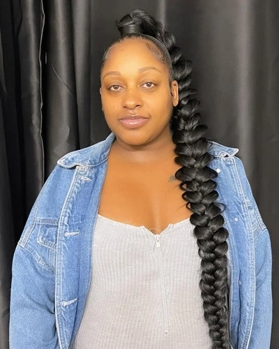 Butterfly Braided Ponytail