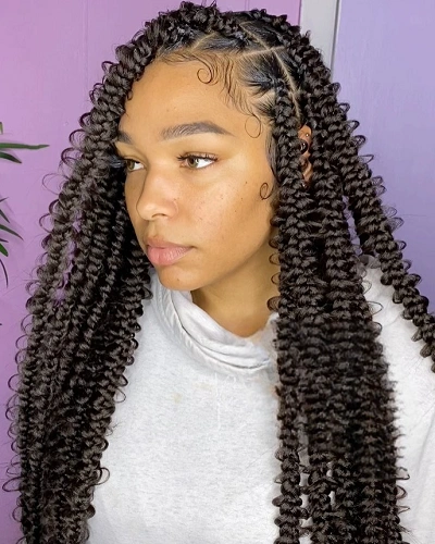 Butterfly Braids Box Braids