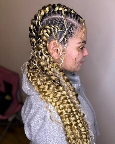Butterfly Braids Cornrows