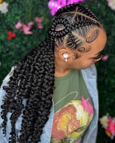 Criss Cross Butterfly Braids