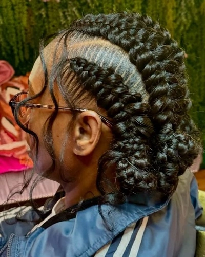 Crochet Butterfly Braids
