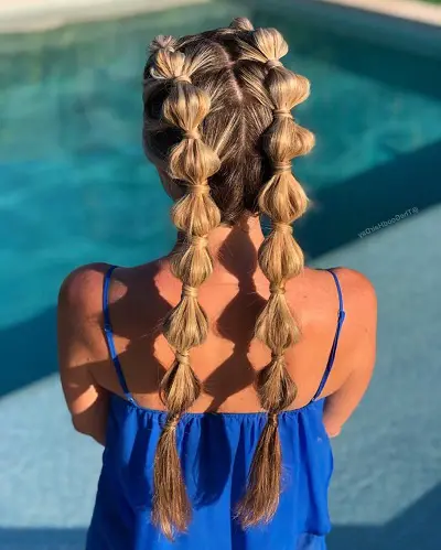 Double Bubble Braids