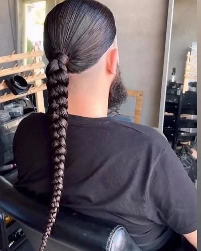 French Braid for Men