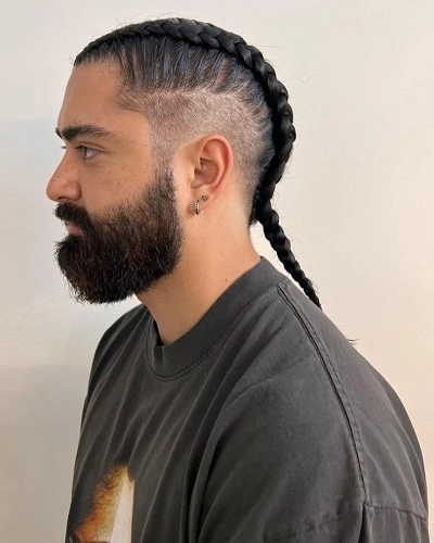 French Dutch Braids Men