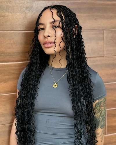 Goddess Braids for Black Women
