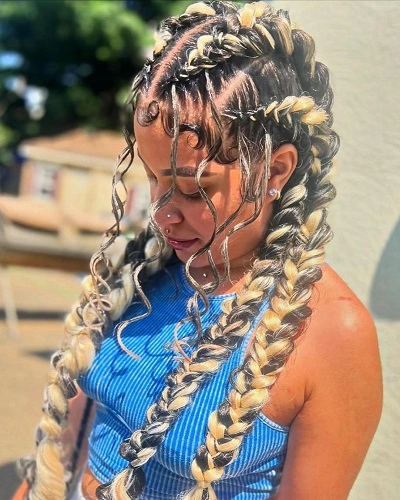 Goddess Butterfly Braids