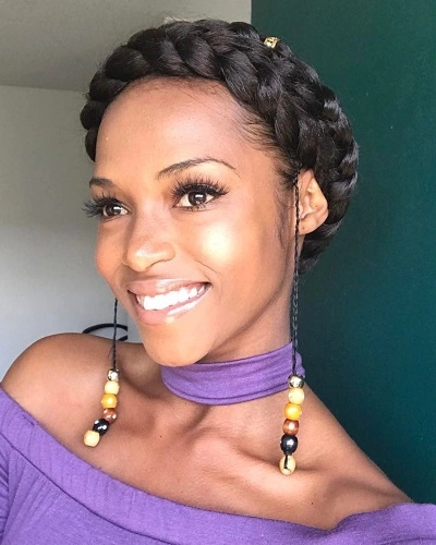 Halo Braid with Beads
