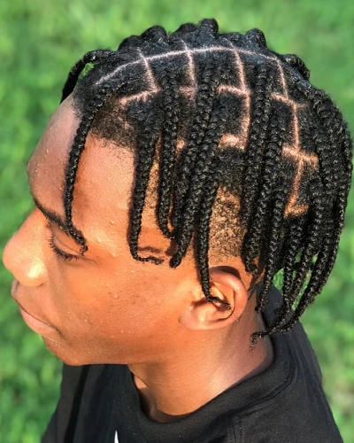 Micro Braids for Men
