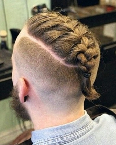 Short French Braids Men