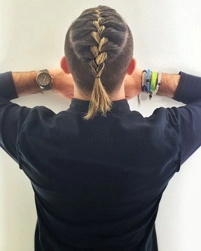 Short French Braids Men