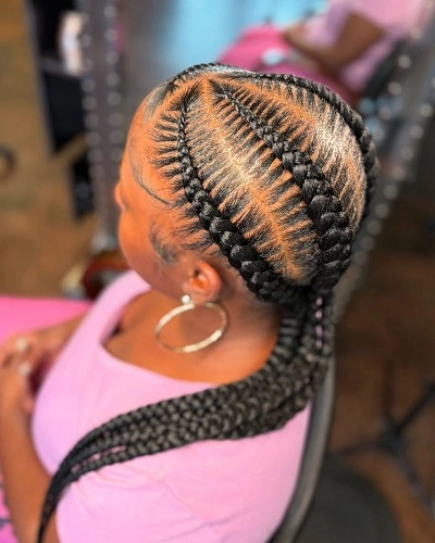 4 Stitch Braids Women