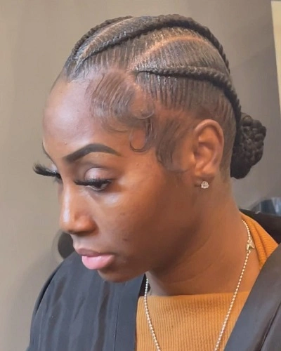 4 Stitch Braids Women