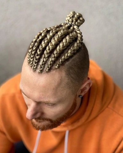 Copper Braids for Men