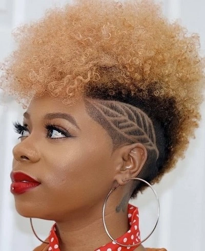 Faux Hawk with Curls