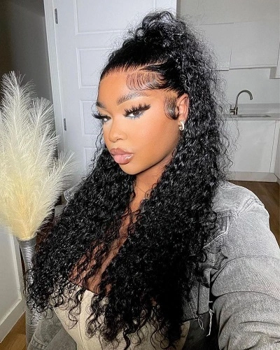 Long Curly Ponytail