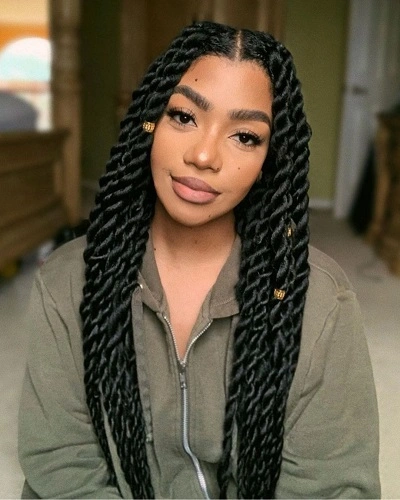 Long Senegalese Twists