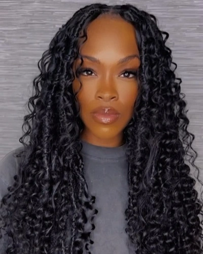 Long Waterfall Braids