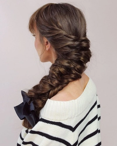 Pull Through Dragon Braid