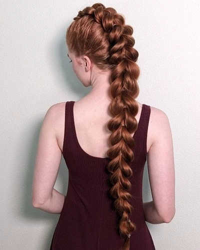 Pull Through Dragon Braid
