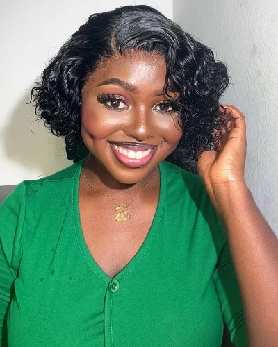 Short Bob with Side Part