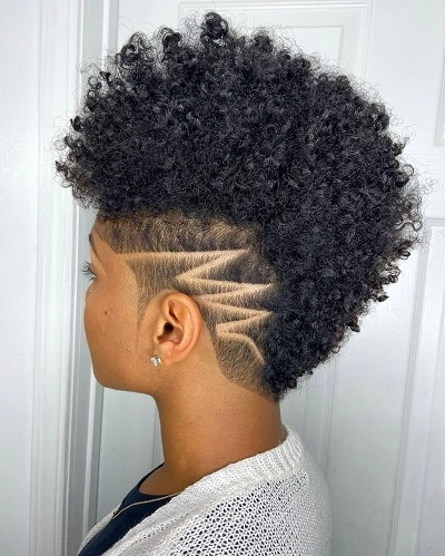 Tapered Afro
