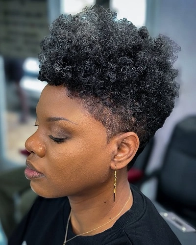 Tapered Afro