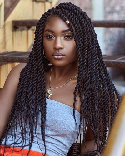 African Senegalese Twists for Women