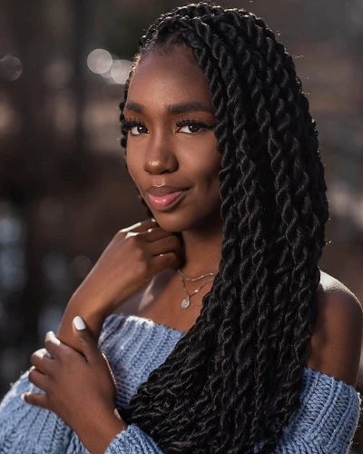 African Senegalese Twists for Women