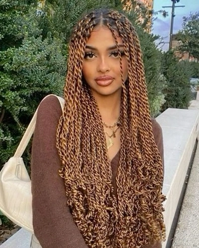 Blonde Senegalese Twists for Women