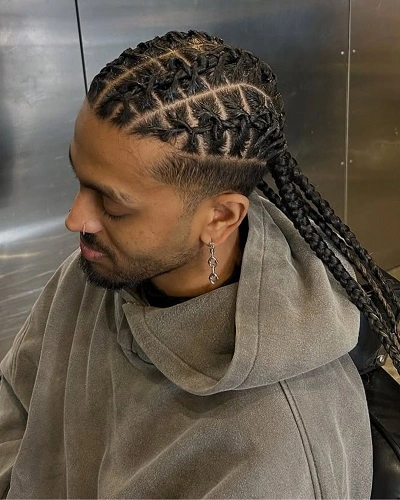 Fishbone Box Braids