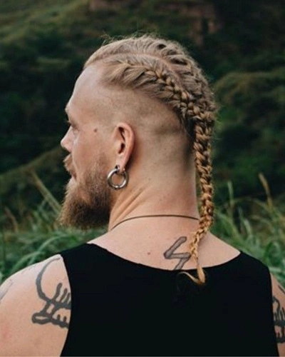 Fishbone Braids in a Ponytail