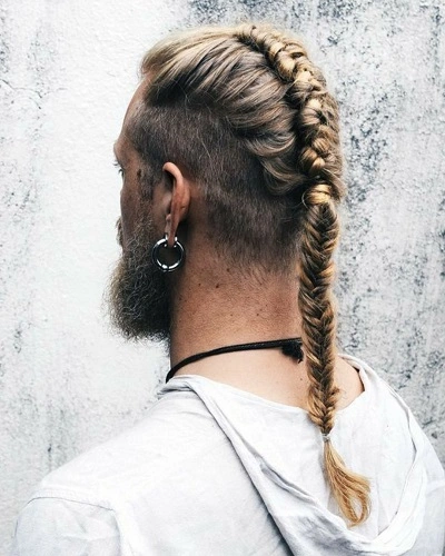 Fishbone Braids in a Ponytail