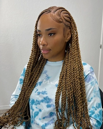 Fulani Senegalese Twists for Women
