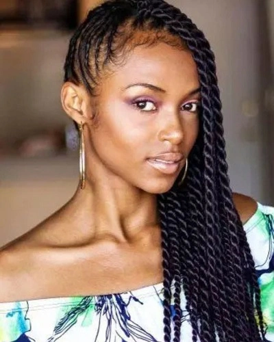 Medium Senegalese Twists for Women